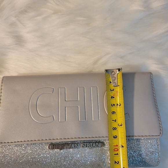 Christian Siriano Silver and Gray Clutch - Picture 6 of 7